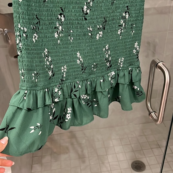 Likely - Size 2; Green Mini Dress - Picture 3 of 5